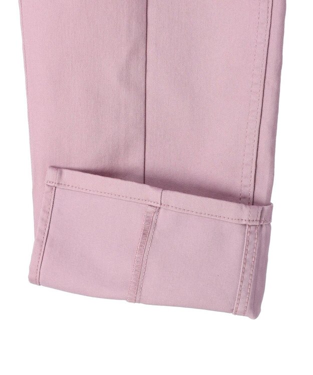 Green Parks ＧＵＭストレッチカラースリムストレートパンツ Pink