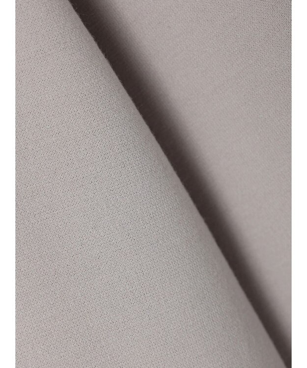 CRAFT STANDARD BOUTIQUE 強撚ポンチラウンドヘムカーディガン Light Gray