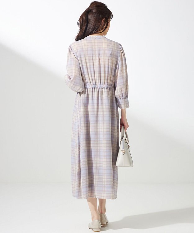 ANY SIS 【2SET】ニットジレワンピース セット ライトブルー系