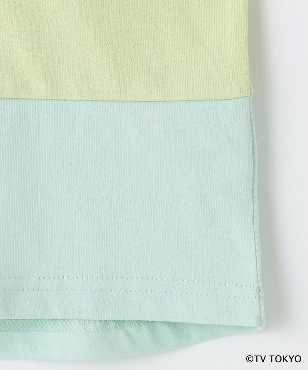 組曲 KIDS 【80-100㎝】シナぷしゅ襟付き カットソー ミント