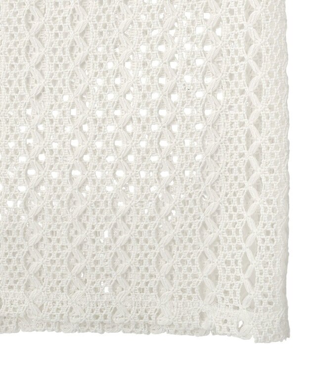 Green Parks 衿付きレースジレ Off White