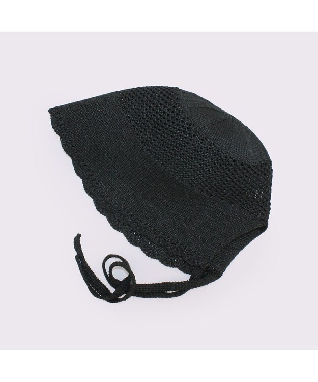 ATRENA スカシレースクロッシェ ブラック