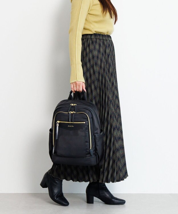 ACE BAGS & LUGGAGE Jewelna Rose リラ リュックサック A4/13.3インチPCサイズ 16361 ジュエルナローズ ブラック