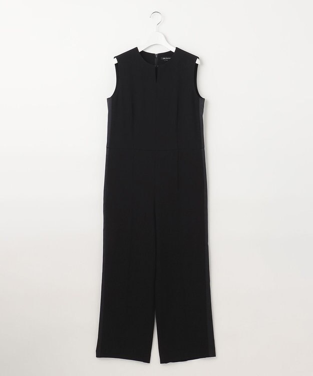 23区 【APPLAUDIR】クリアジョーゼット オールインワン ブラック系