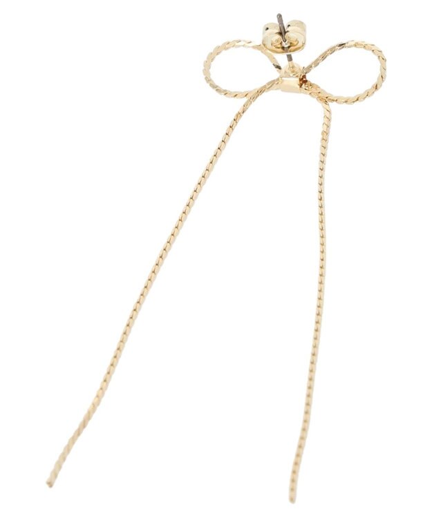 Green Parks ・ＨＡＬＦ　ＴＩＭＥ　メタルリボンピアス Gold