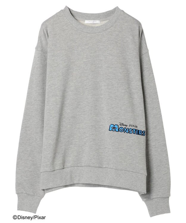 Green Parks モンスターズ・インク／バックプリントプルオーバー Gray Mixture