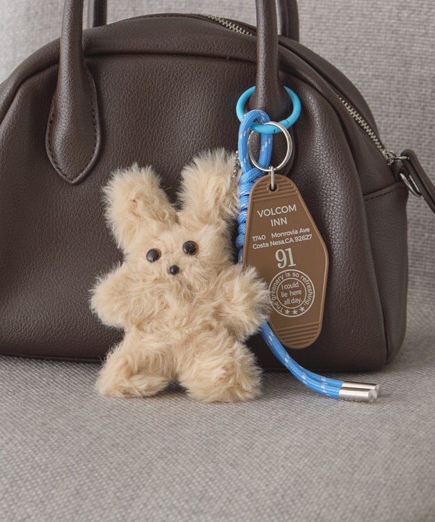 AMERICAN HOLIC モールラビットチャーム Beige