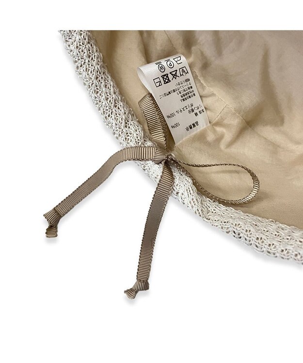 林八百吉商店 un chapeau  レースベレー ホワイト