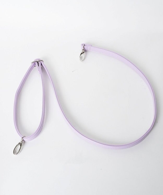 WEGO 【痛バ＆推し活グッズ】カラフルチェーンぬい痛ショルダー ライトパープル