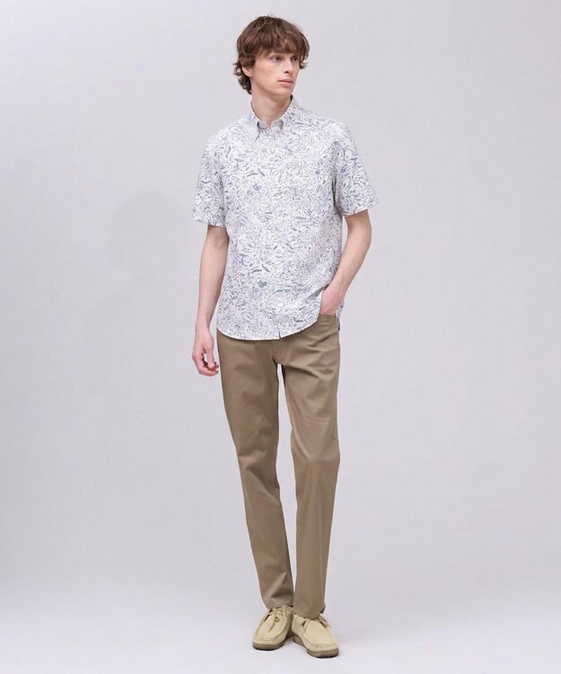 J.PRESS MEN 【J.PRESS YACHT CLUB】アーバンリゾート アロハ シャツ / B.D. ホワイト系5