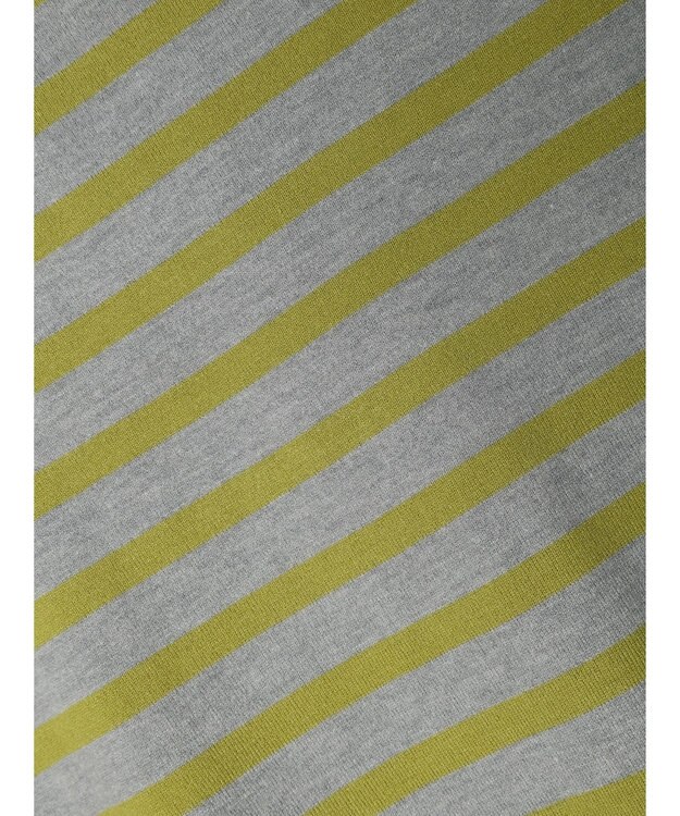 CRAFT STANDARD BOUTIQUE とてもちボーダーニットプルオーバー Gray Mixture