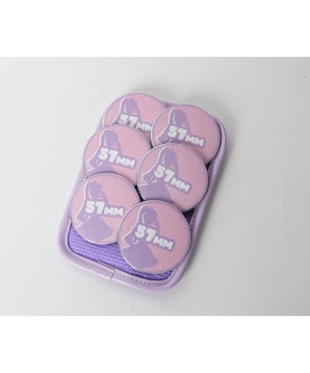 WEGO 【痛バ＆推し活グッズ】カラフルチェーンぬい痛ショルダー ライトパープル