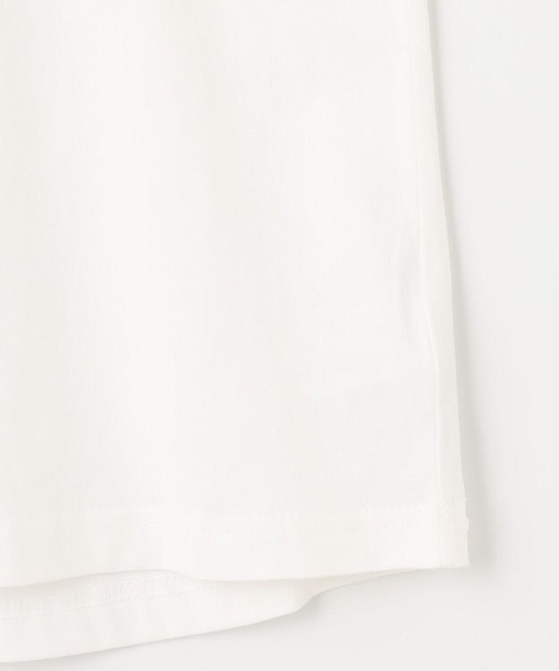 ANY KIDS 接触冷感 いろいろモチーフ Tシャツ ホワイト×アイス