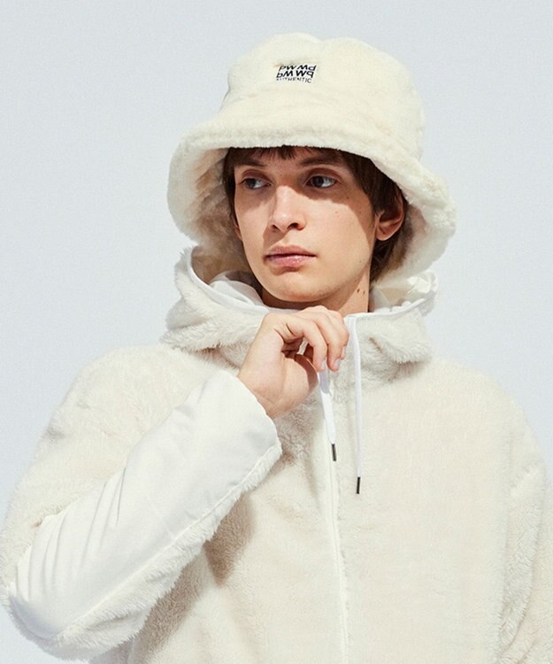 PW CIRCULUS 【UNISEX】フェイクファーバケハ ホワイト系