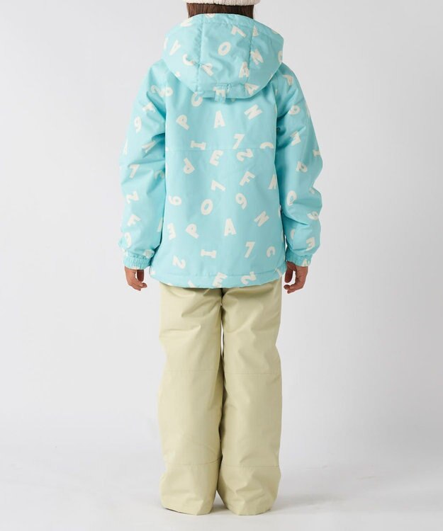 OP／FILA 【ocean pacific】スノーウェア上下セット サイズ調整機能付き ミント