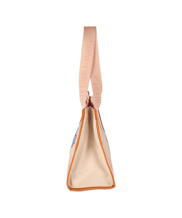 tsumori chisato CARRY キラネコ ハンドバッグ 手提げ ベージュ