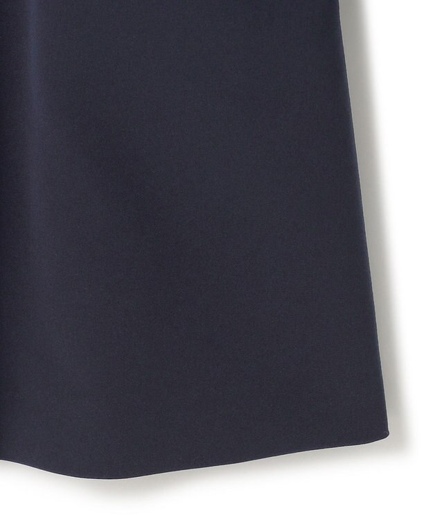 ICB TaPeダブルクロス ノーカラーコート ネイビー系