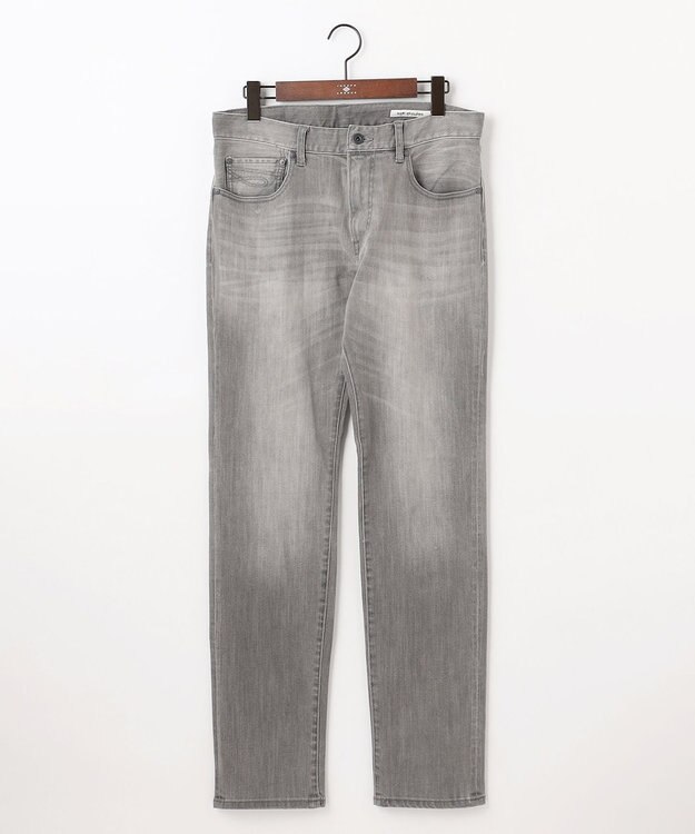 JOSEPH ABBOUD 【サスティナブル/JAPANファブリック/ストレッチ】オゾンハイパワーデニム パンツ ライトグレー系