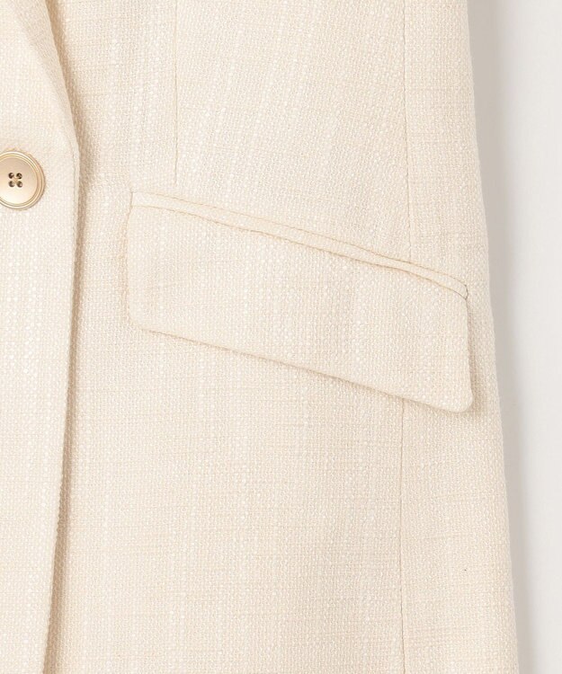 自由区 L 【セット可】ラミーブッチャー テーラードジャケット アイボリー系