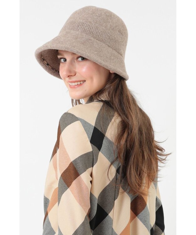 DAKS ウールブルトンハット ベージュ