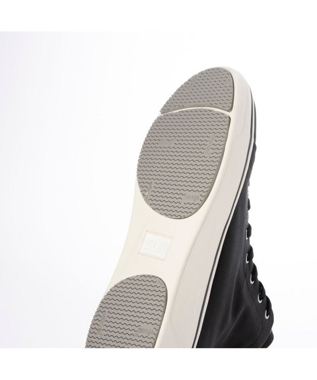 ing <ing>【レイン対応】ハイカット厚底スニーカー ブラック