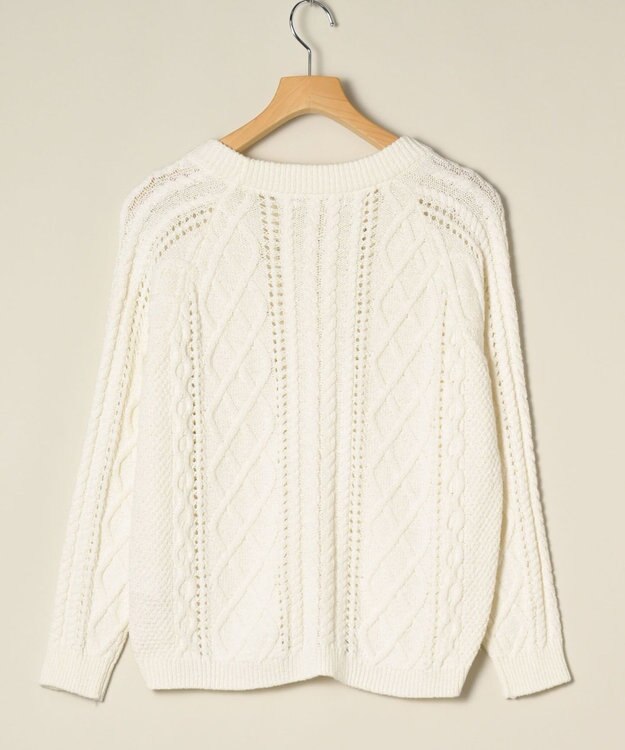 ONWARD Reuse Park 【組曲】ニット春夏 オフホワイト