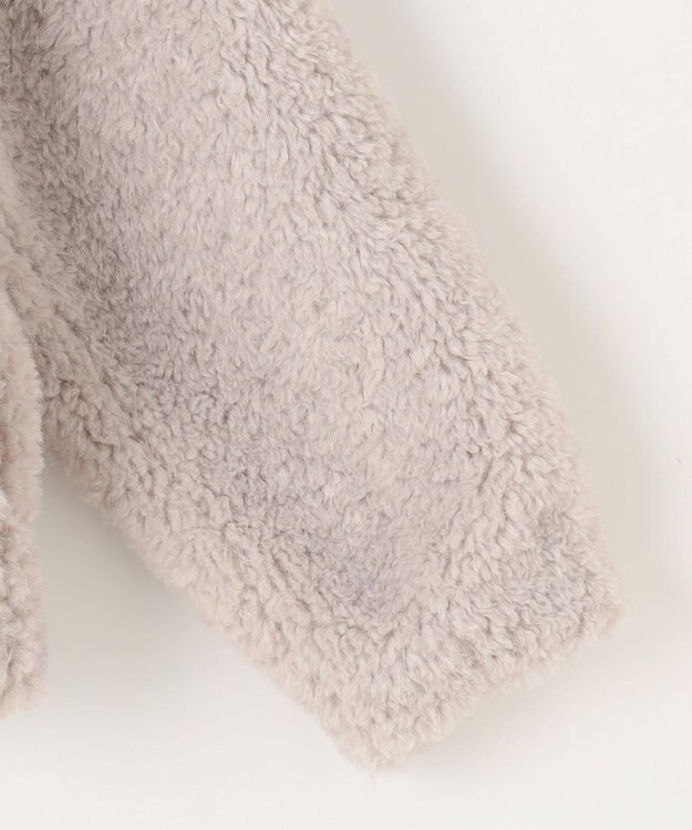 Feroux 【古畑星夏さん着用】ボア ブルゾン ライトグレー系