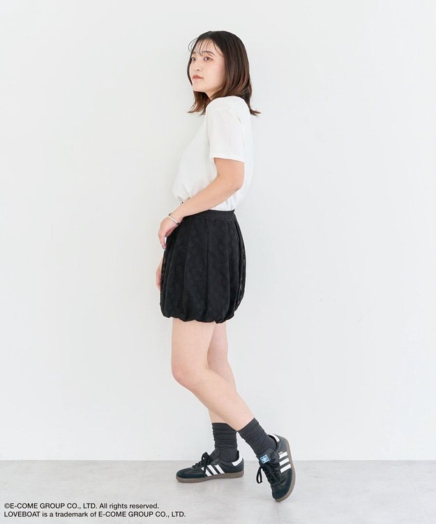 Green Parks ■ＬＯＶＥＢＯＡＴ　ビキニ刺繍ＴＥＥ White