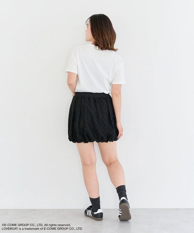 Green Parks ■ＬＯＶＥＢＯＡＴ　ビキニ刺繍ＴＥＥ White