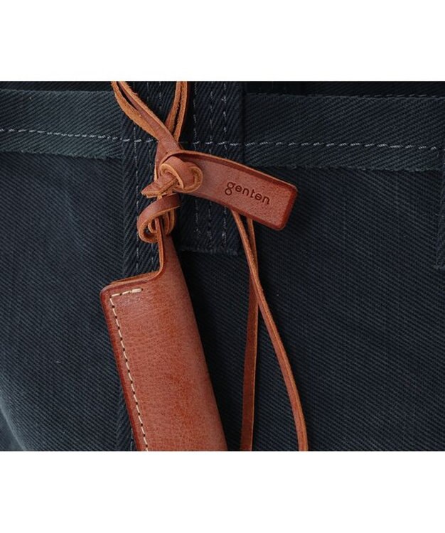 genten セルビッジトート2（中） ネイビー