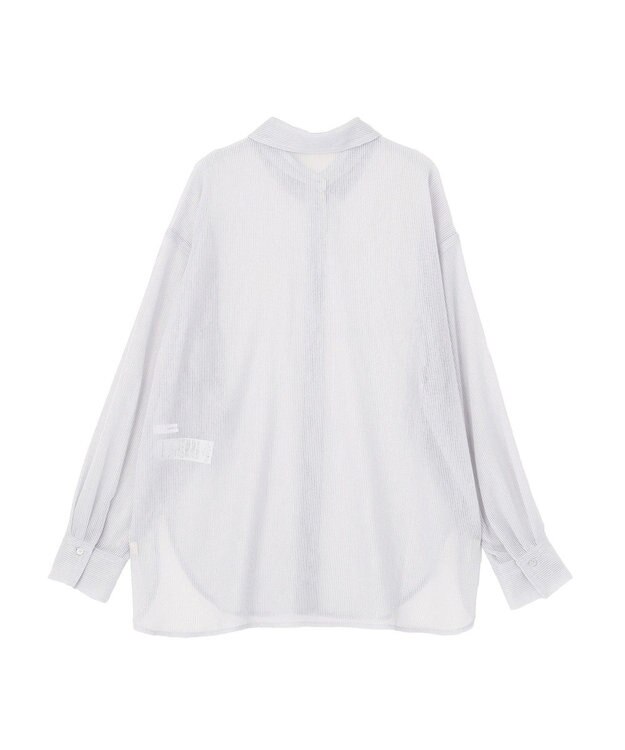 AMERICAN HOLIC メッシュ長袖シャツ Light Gray