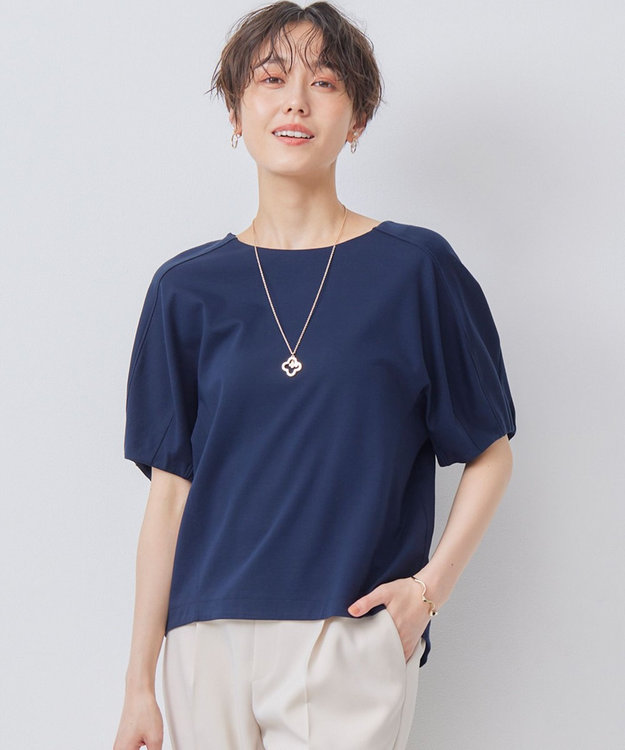 組曲 L コクーンシルエットカットソー ネイビー系
