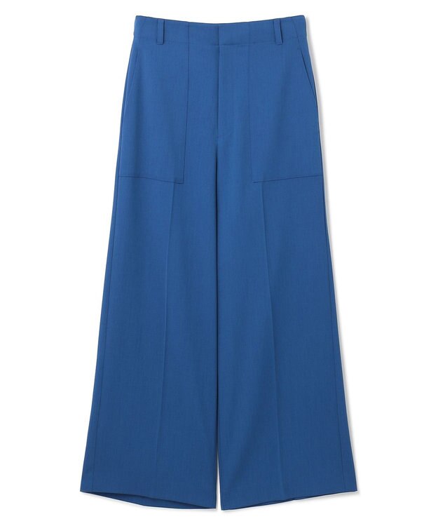 UNFILO TENNEN TOUCH ワイドパンツ ブルー