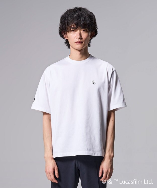 JOSEPH HOMME 【WEB限定】【スター・ウォーズ 】 JOSEPH HOMME スター・ウォーズ / リラックスフォルム クルーネックワッペンＴシャツ ホワイト系