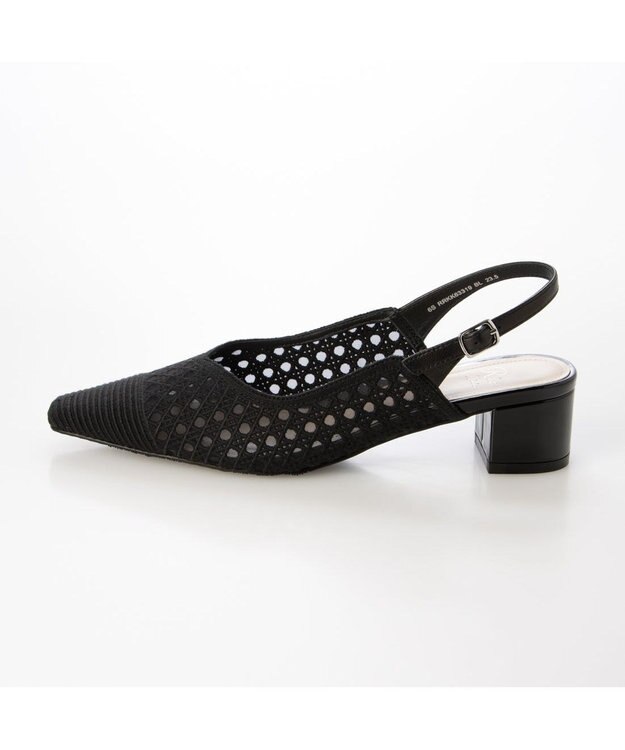 Riz raffinee <Riz raffinee>バックストラップパンプス ブラック