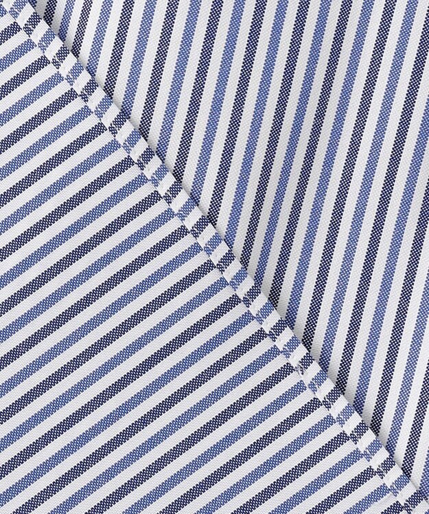 J.PRESS MEN 【WEB・一部店舗限定】オルタネートストライプ 半袖シャツ/B.D ブルー系1