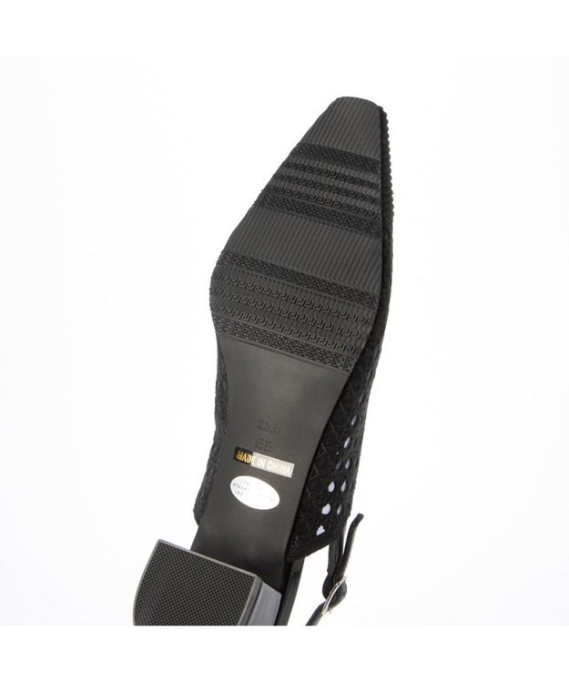 Riz raffinee <Riz raffinee>バックストラップパンプス ブラック