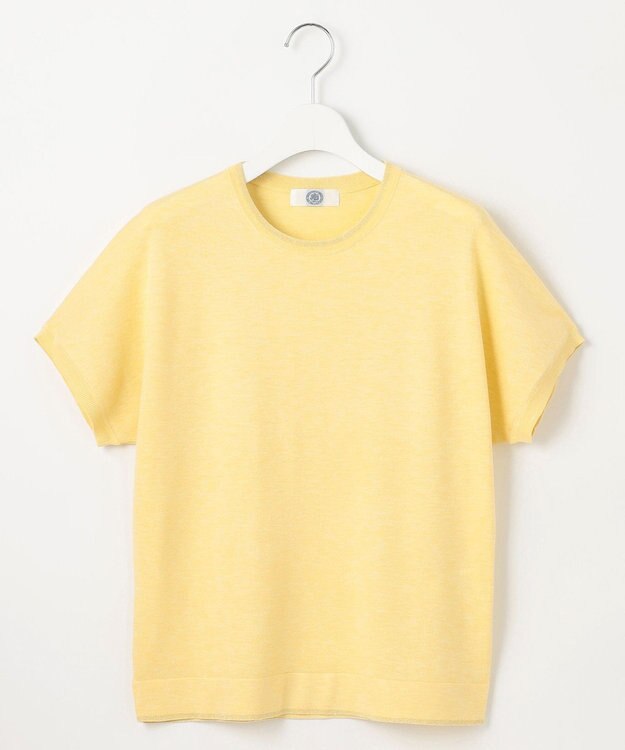 J.PRESS LADIES 【WEB限定カラーあり・洗える】Vis/Peスパーク ラメ ニット イエロー系