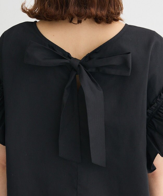 Green Parks ・ＥＬＥＮＣＡＲＥ　ＤＵＥ　バックリボンブラウス Off White