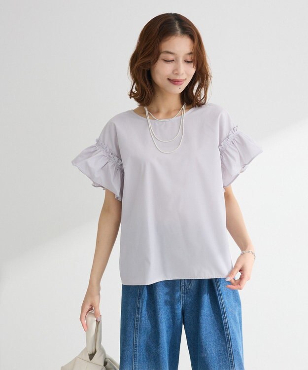 Green Parks ・ＥＬＥＮＣＡＲＥ　ＤＵＥ　バックリボンブラウス Off White