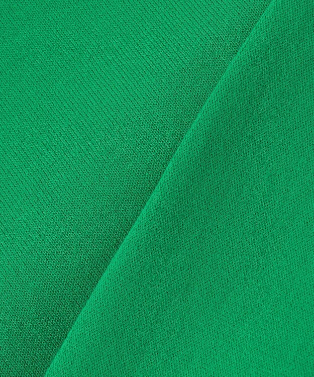 組曲 【ビジューボタン・アンサンブル対応】ハイゲージ ロングVネックカーディガン ダークグリーン系