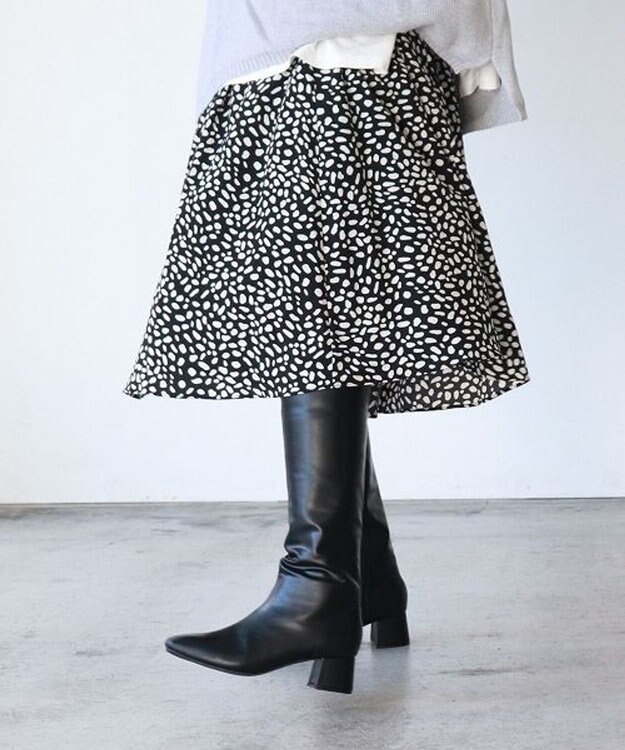 Bridget Birkin 【Bridget Birkin】ストレートロングブーツ ブラック