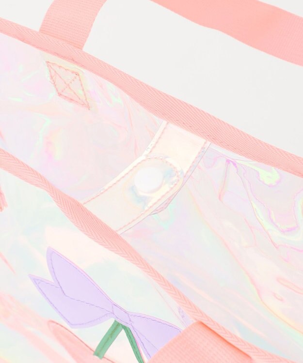 ANY KIDS オーロラ プール バッグ ピンク×チェリー