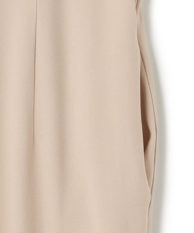 BEIGE， 【WEB＆一部店舗限定・L-size】CINDY / ラップドレス Sand × Black