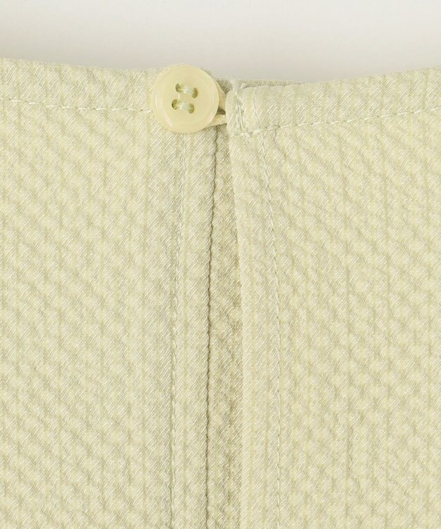 ANY サッカーパフスリーブブラウス ライム