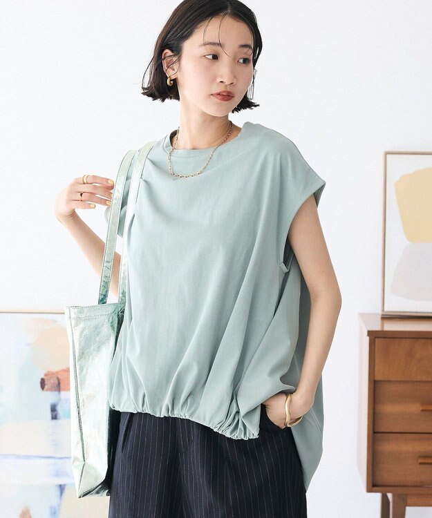 CRAFT STANDARD BOUTIQUE バックフレアバルーンカットソー Green