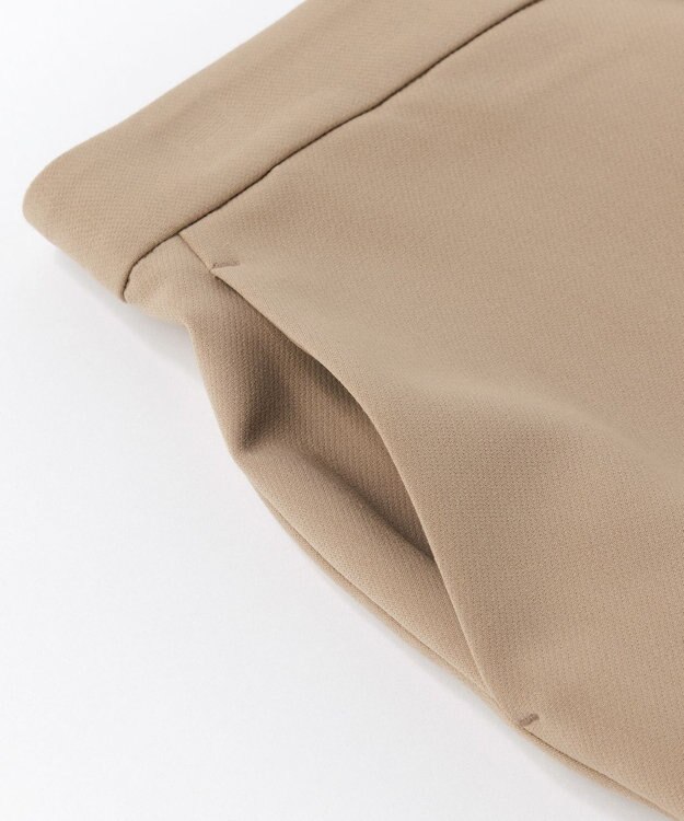 UNFILO イージーケア  テーパードパンツ キャメル