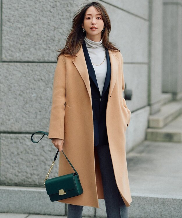 23区 【CLASSY.1月号掲載】スクエアキー ミニ ショルダーバッグ ダークグリーン系