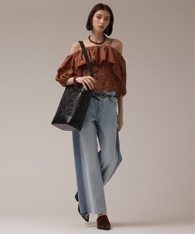 GRACE CONTINENTAL Bucketbag ブラック