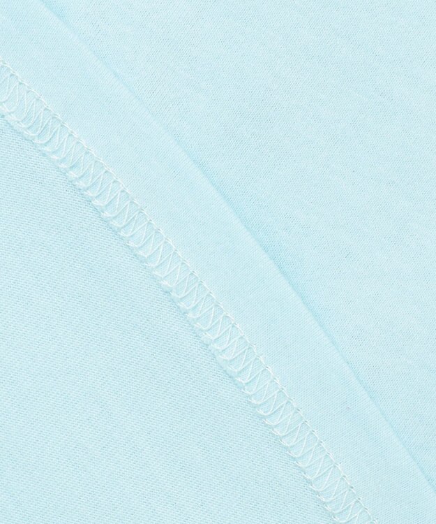 ANY KIDS 接触冷感 しろくま オフショルダー Tシャツ ライトブルー×アイス